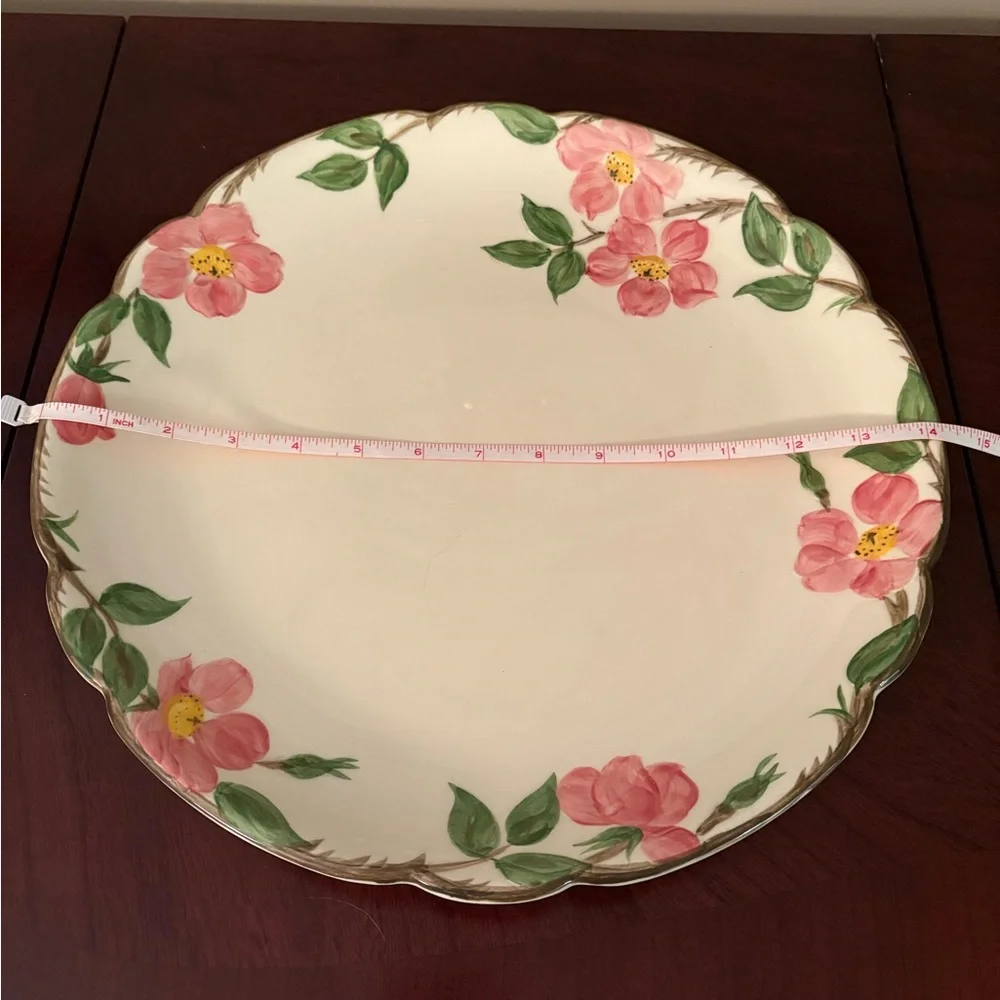 Franciscan Desert Rose- 14 inch Chop Platter - Picture 3 of 5